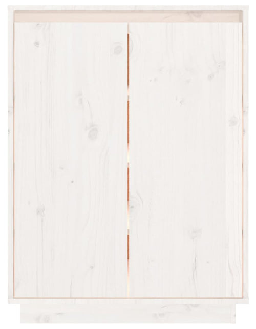 Загрузите изображение в средство просмотра галереи, Pantofar, alb, 60x35x80 cm, lemn masiv de pin - Lando
