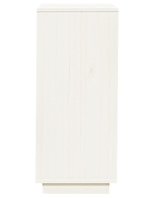 Încărcați imaginea în vizualizatorul Galerie, Pantofar, alb, 35x35x80 cm, lemn masiv de pin Lando - Lando
