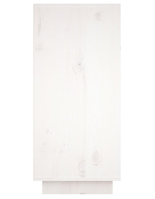 Încărcați imaginea în vizualizatorul Galerie, Servantă albă 60x34x75 cm din lemn masiv de pin Lando - Lando
