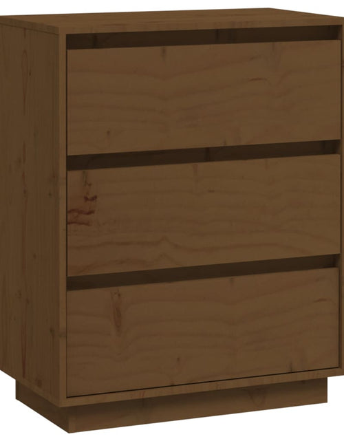 Загрузите изображение в средство просмотра галереи, Servantă, maro miere, 60x34x75 cm, lemn masiv de pin - Lando
