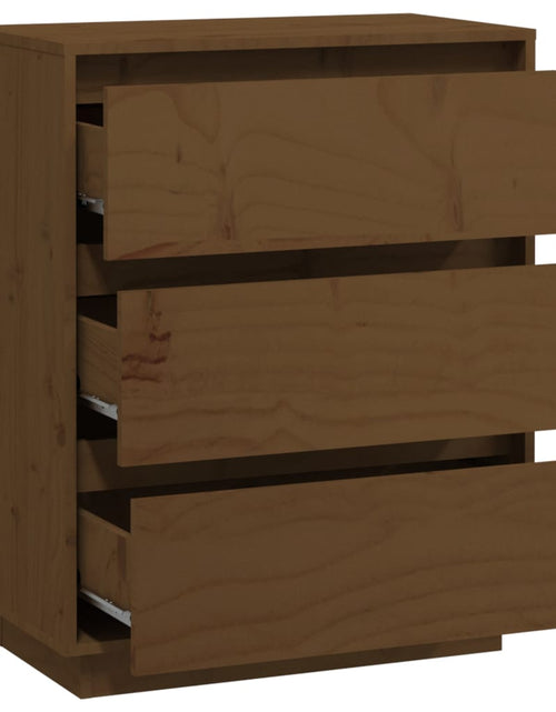 Încărcați imaginea în vizualizatorul Galerie, Servantă, maro miere, 60x34x75 cm, lemn masiv de pin - Lando
