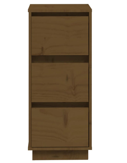 Загрузите изображение в средство просмотра галереи, Servantă, maro miere, 32x34x75 cm, lemn masiv de pin Lando - Lando
