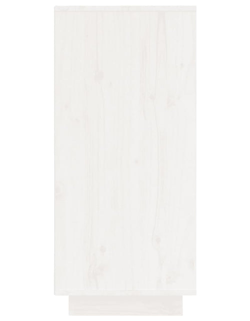 Încărcați imaginea în vizualizatorul Galerie, Servantă albă 60x34x75 cm din lemn masiv de pin Lando - Lando
