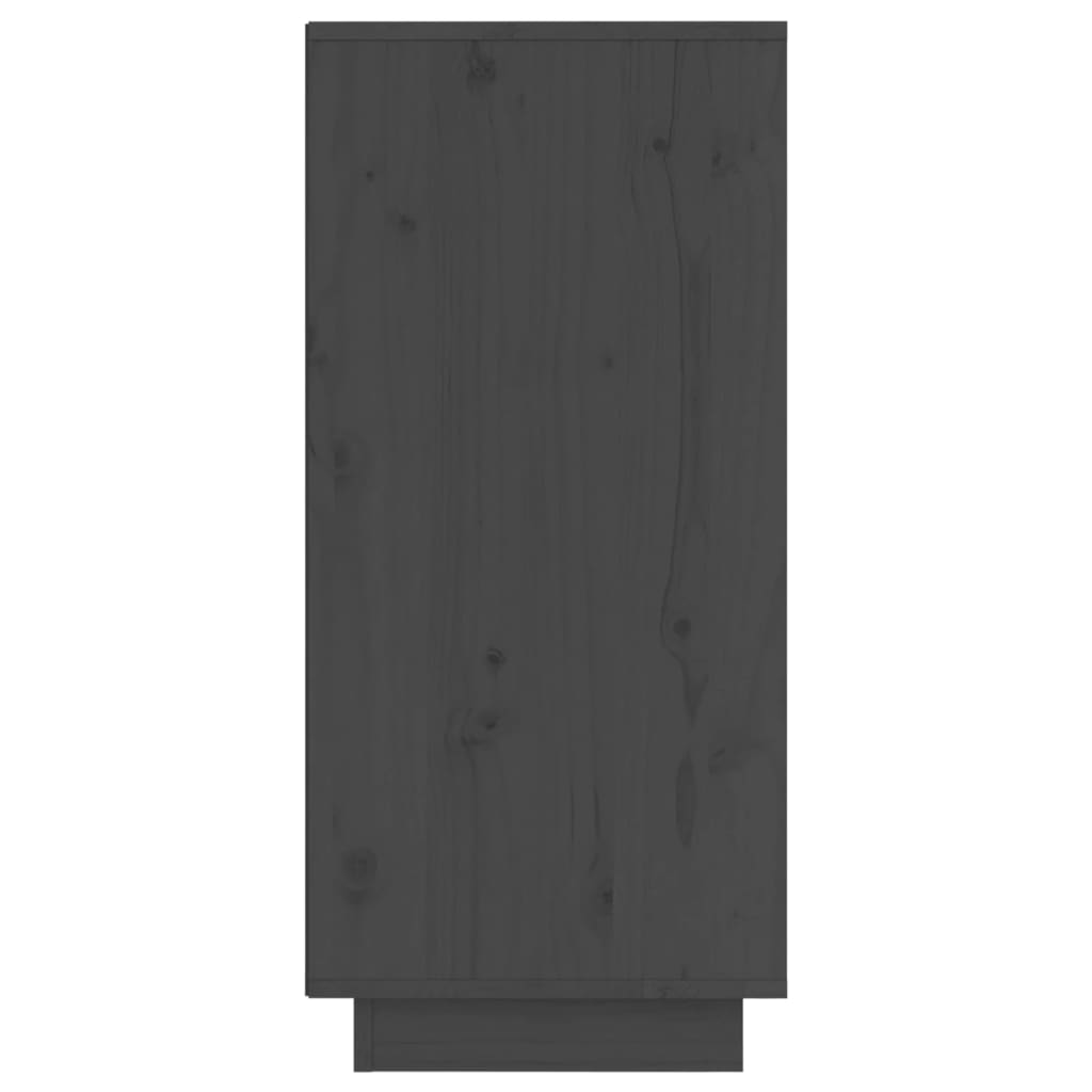 Servante, 2 buc., gri, 31,5x34x75 cm, lemn masiv de pin Lando - Lando