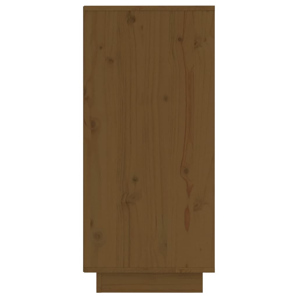 Servante, 2 buc., maro miere, 31,5x34x75 cm, lemn masiv pin Lando - Lando