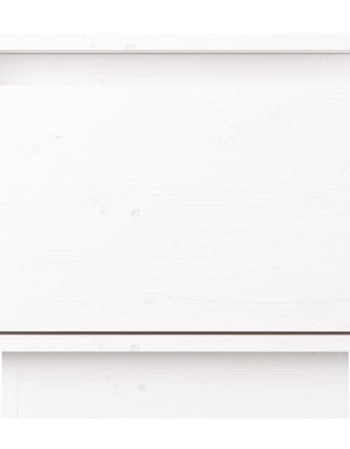 Загрузите изображение в средство просмотра галереи, Noptieră, alb, 35x34x32 cm, lemn masiv de pin - Lando
