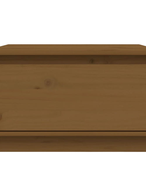 Загрузите изображение в средство просмотра галереи, Măsuţă de cafea, maro miere, 55x56x32 cm, lemn masiv de pin Lando - Lando
