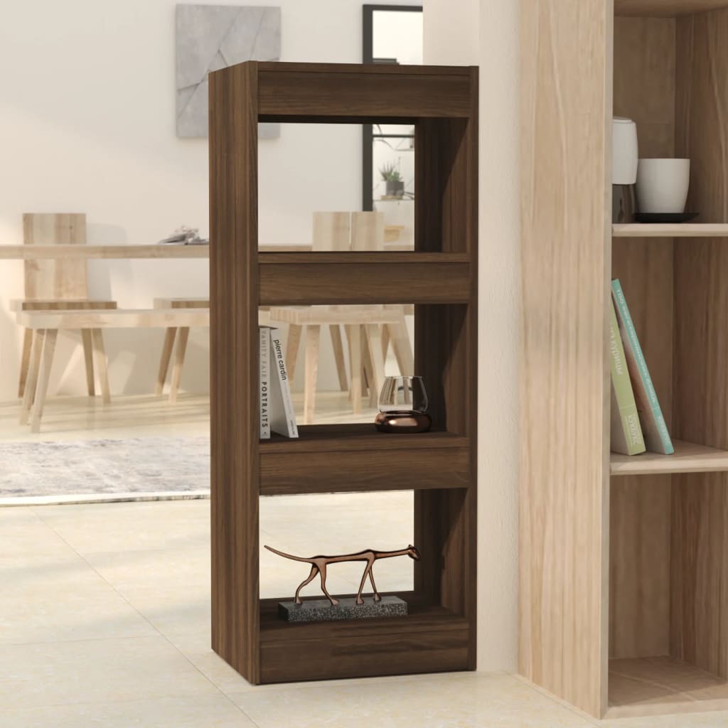 Bibliotecă/Separator cameră, stejar maro, 40x30x103 cm, PAL Lando - Lando