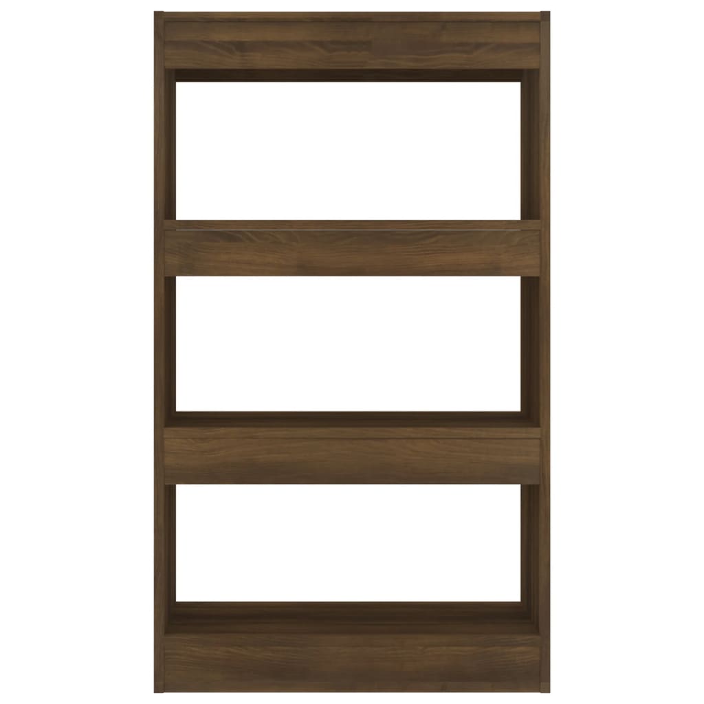 813604 Book Cabinet/Room Divider Brown Oak 60x30x103 cm Chipboard Lando - Lando