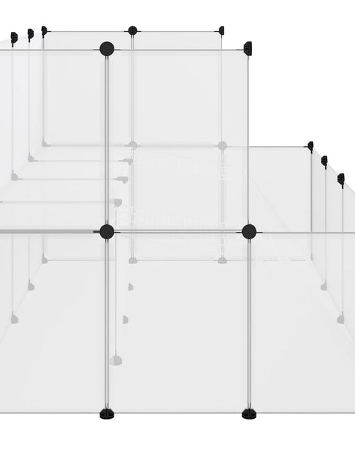 Загрузите изображение в средство просмотра галереи, Cușcă pentru animale mici transparent 143x107x93 cm PP și oțel Lando - Lando
