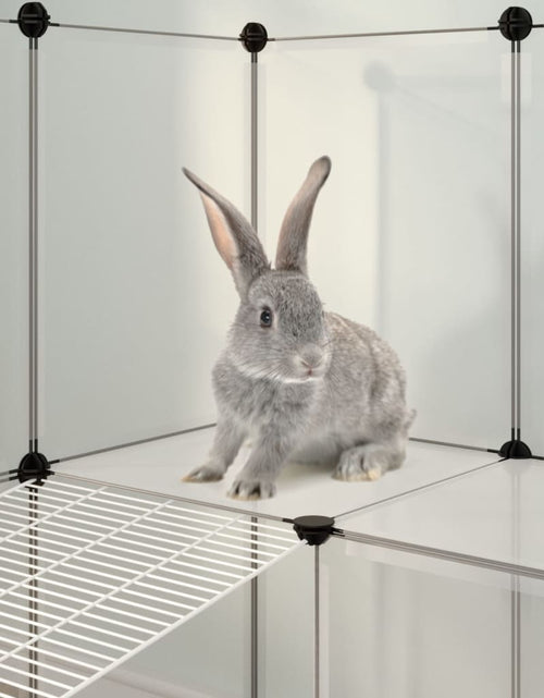 Încărcați imaginea în vizualizatorul Galerie, Cușcă pentru animale mici transparent 143x107x93 cm PP și oțel Lando - Lando
