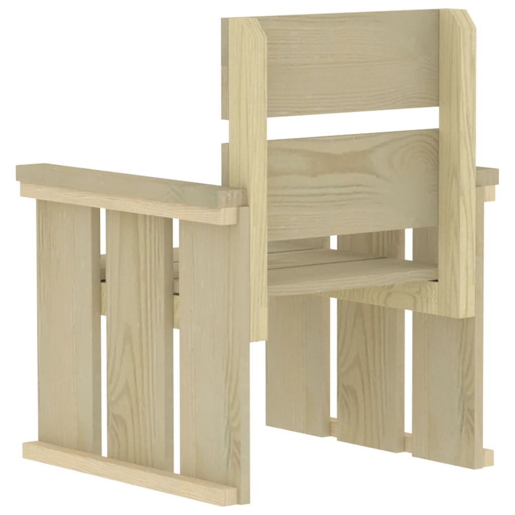 Set mobilier de exterior, 3 piese, lemn de pin tratat - Lando
