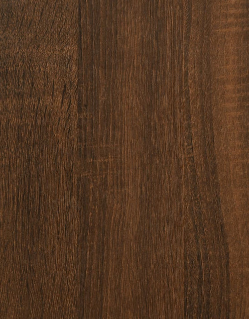 Încărcați imaginea în vizualizatorul Galerie, Noptiere picioare lemn masiv 2 buc. stejar maro, 40x35x69 cm - Lando
