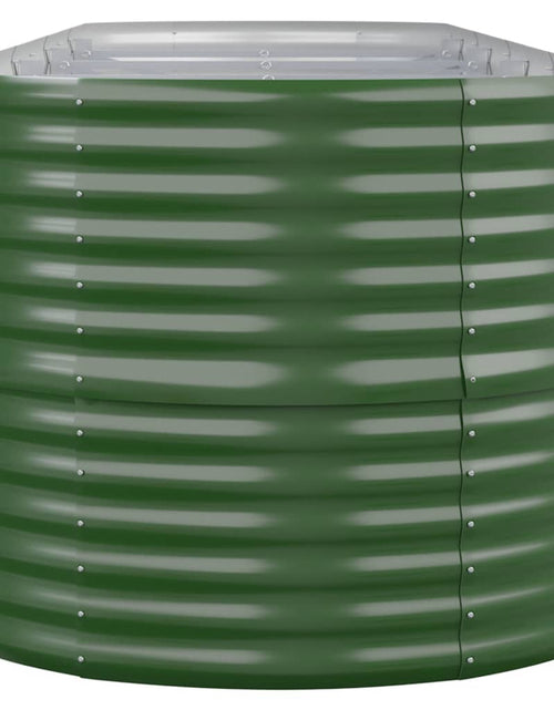 Încărcați imaginea în vizualizatorul Galerie, Jardinieră grădină verde 368x80x68 cm oțel vopsit electrostatic Lando - Lando
