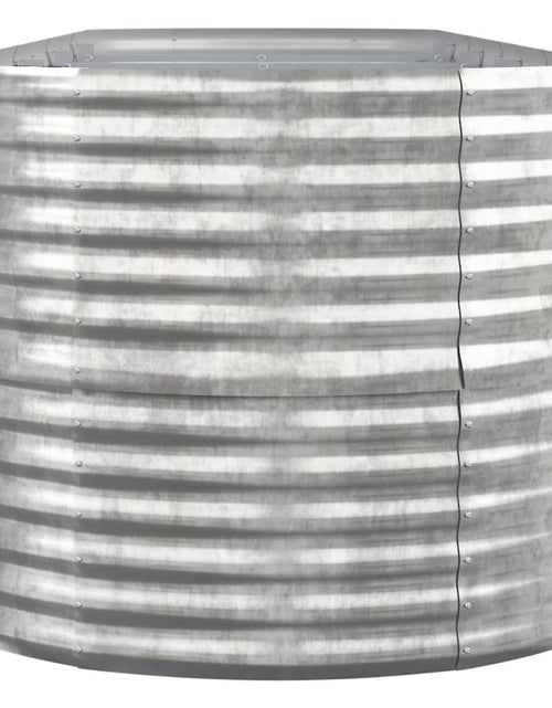 Încărcați imaginea în vizualizatorul Galerie, Jardinieră argintiu 368x80x68 cm oțel vopsit electrostatic Lando - Lando
