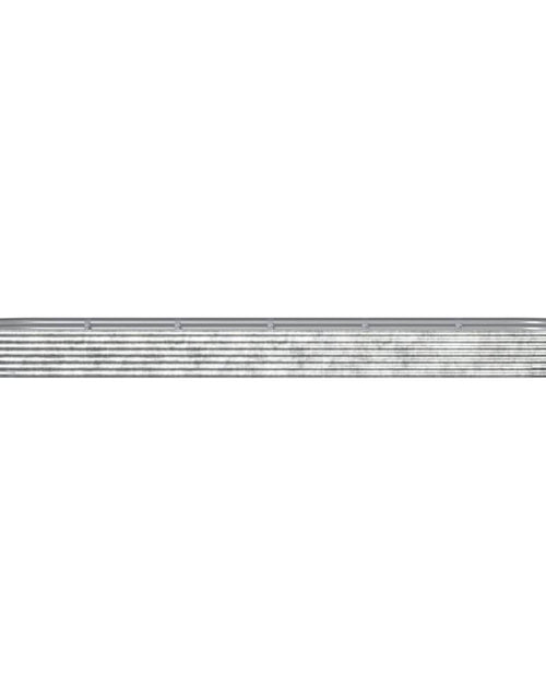 Încărcați imaginea în vizualizatorul Galerie, Jardinieră argintiu 523x140x36 cm oțel vopsit electrostatic Lando - Lando
