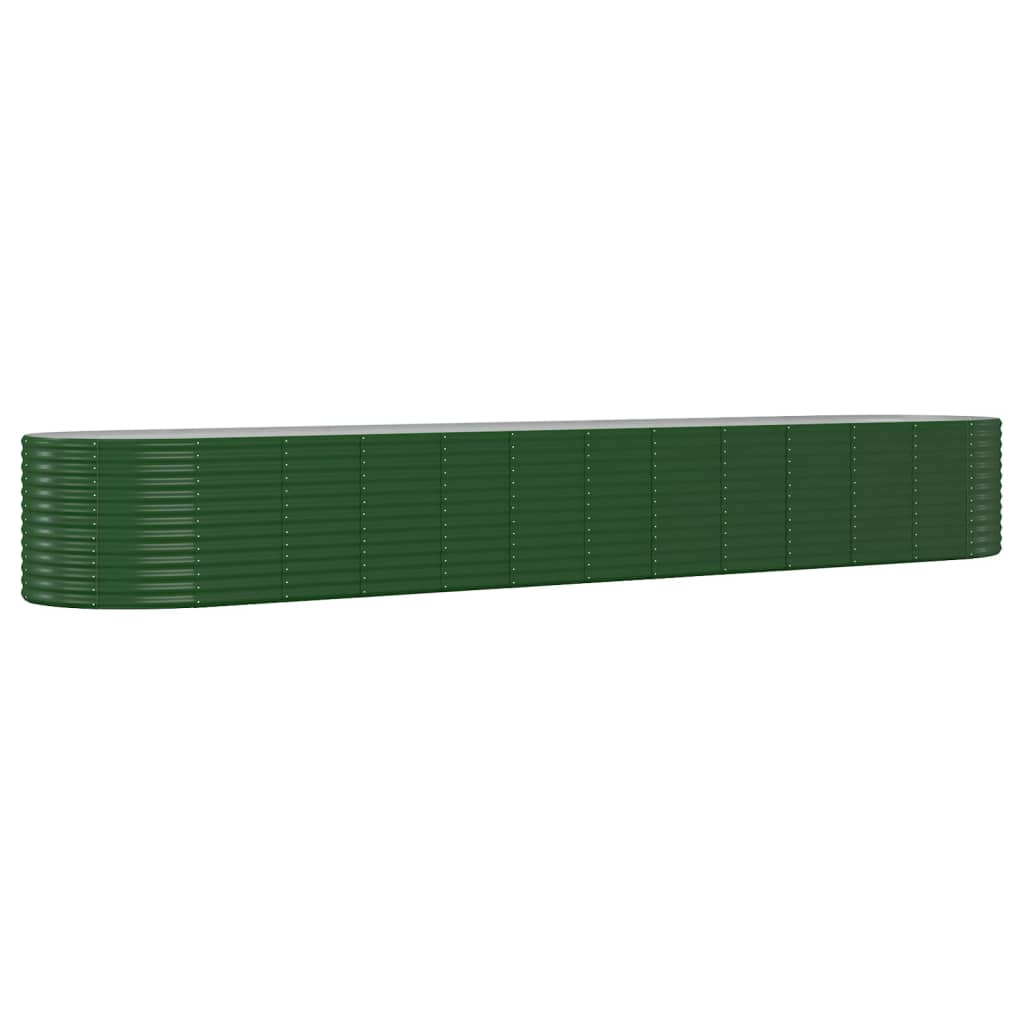 Jardinieră grădină verde 507x100x68cm oțel vopsit electrostatic Lando - Lando