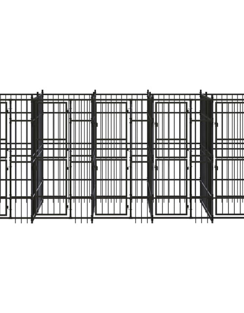 Încărcați imaginea în vizualizatorul Galerie, Padoc pentru câini de exterior, 9,22 m², oțel - Lando
