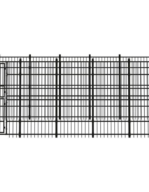 Загрузите изображение в средство просмотра галереи, Padoc pentru câini de exterior, 13,82 m², oțel - Lando

