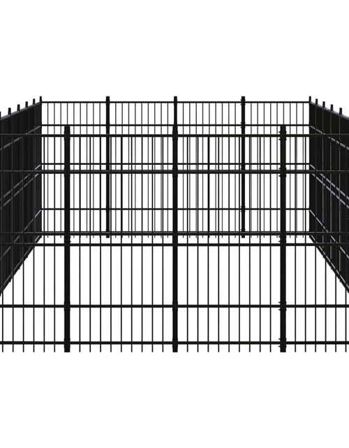 Încărcați imaginea în vizualizatorul Galerie, Padoc pentru câini de exterior, 29,49 m², oțel - Lando
