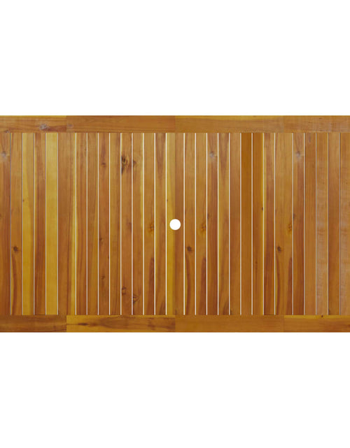 Încărcați imaginea în vizualizatorul Galerie, Masă de grădină, 200 x 100 x 74 cm, lemn masiv de acacia - Lando
