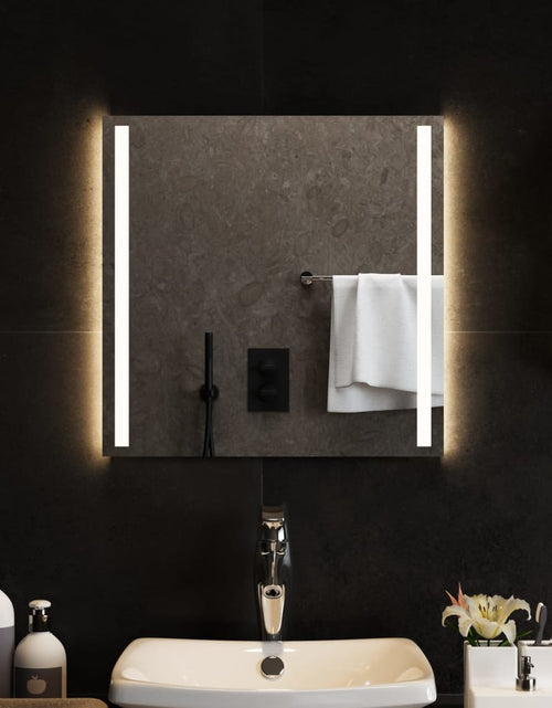 Încărcați imaginea în vizualizatorul Galerie, Oglindă de baie cu LED, 50x50 cm - Lando

