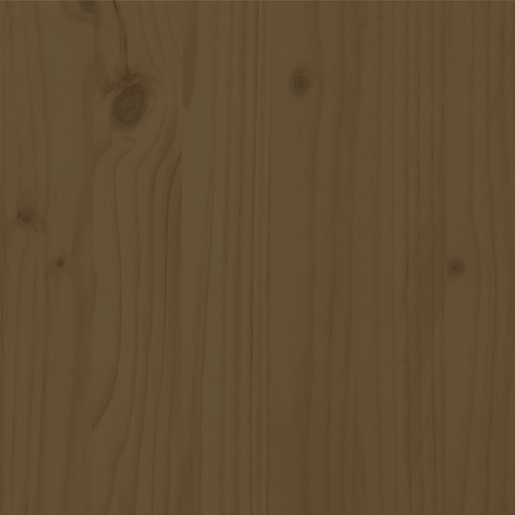 Cadru de pat King Size 5FT, maro, 150x200 cm, lemn masiv de pin - Lando