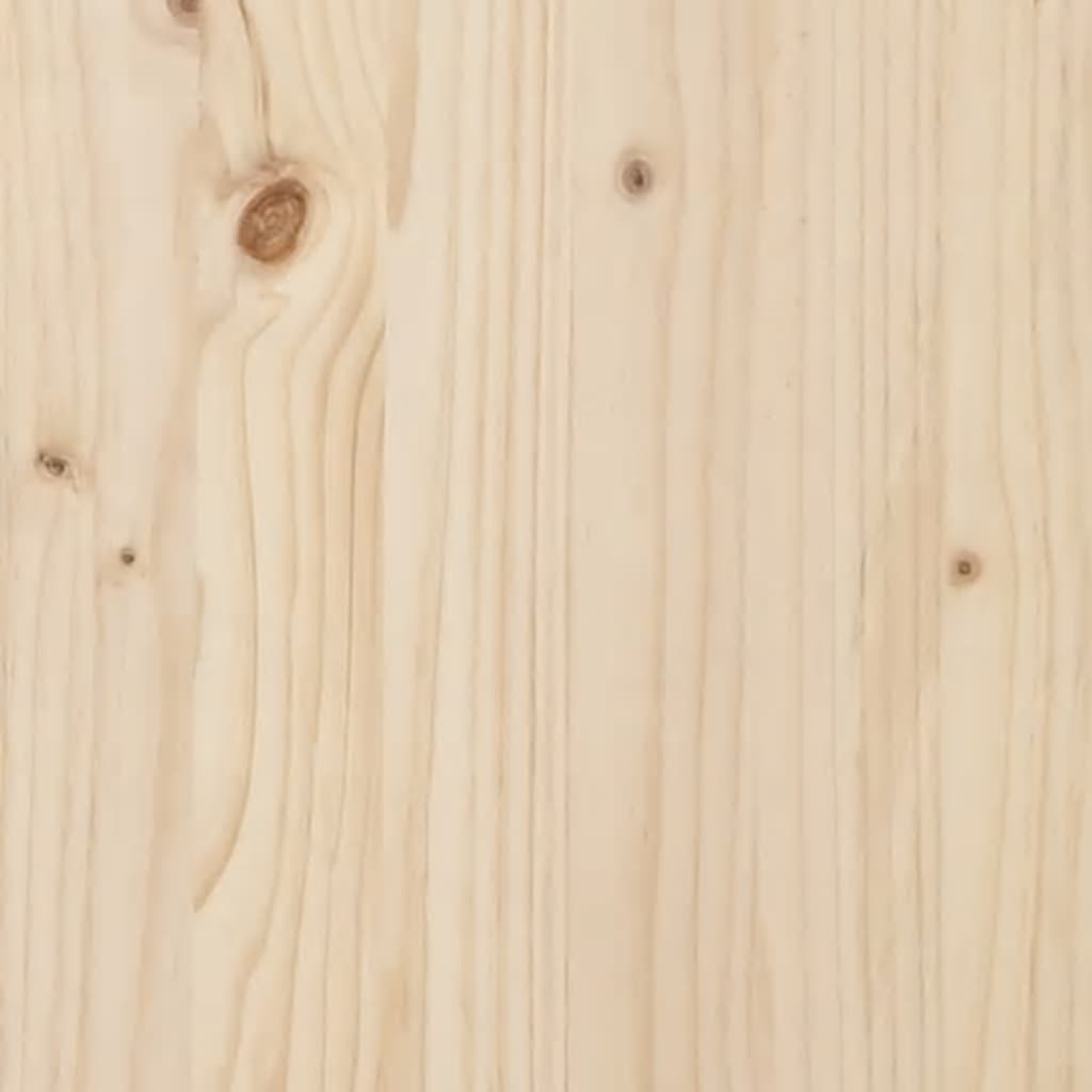 Pat pentru seniori, 140x200 cm, lemn masiv de pin - Lando