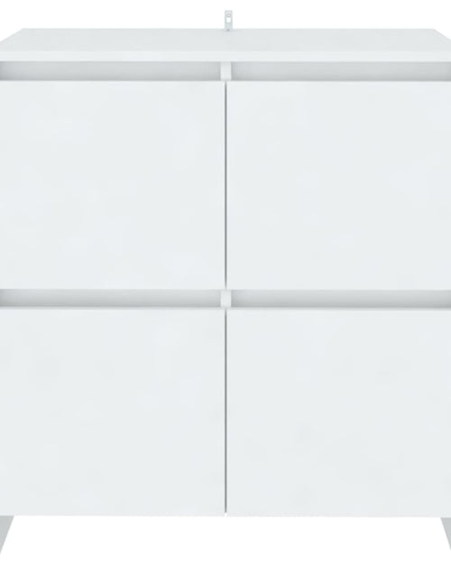 Загрузите изображение в средство просмотра галереи, Servante, 2 buc., alb, 70x41x75 cm, lemn prelucrat Lando - Lando
