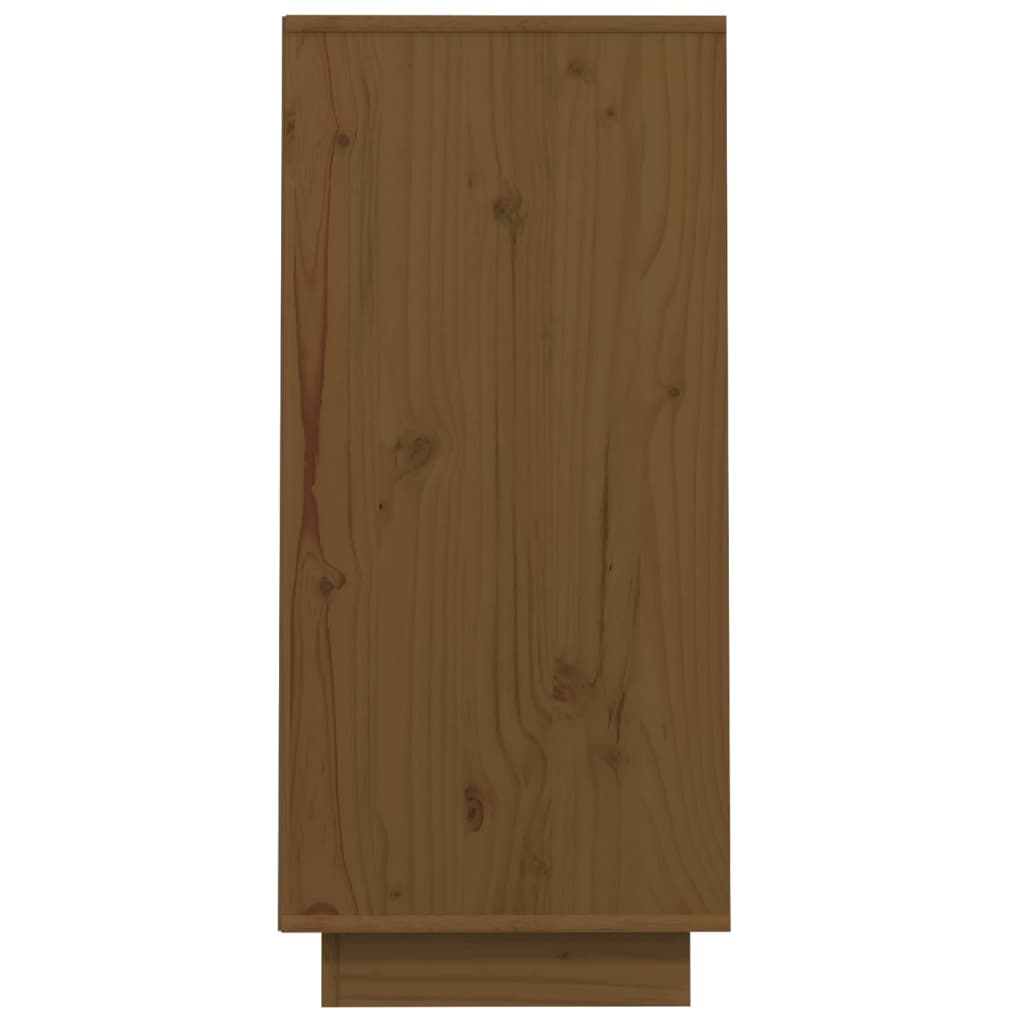 Dulap consolă, maro miere, 60x34x75 cm, lemn masiv de pin - Lando