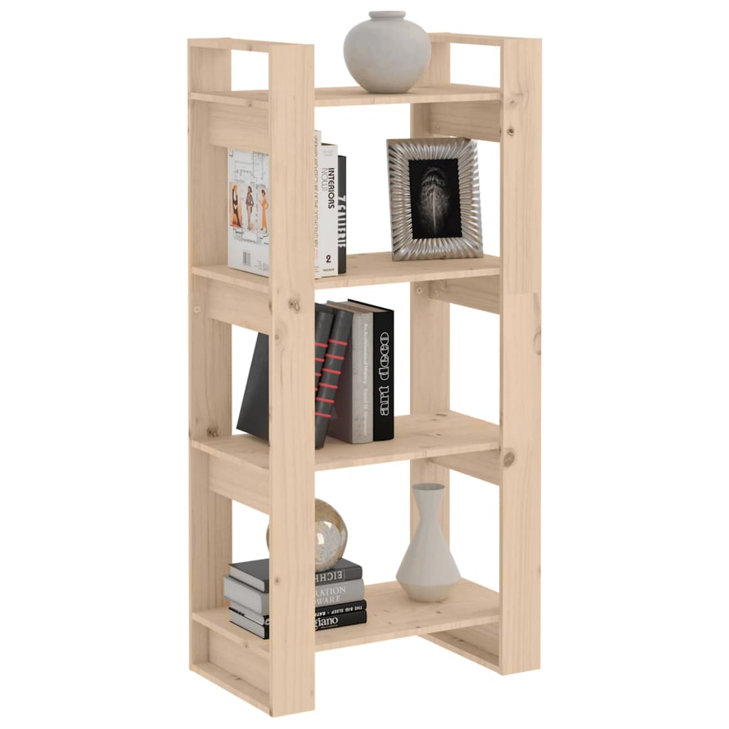 Bibliotecă/Separator cameră, 60x35x125 cm, lemn masiv de pin Lando - Lando