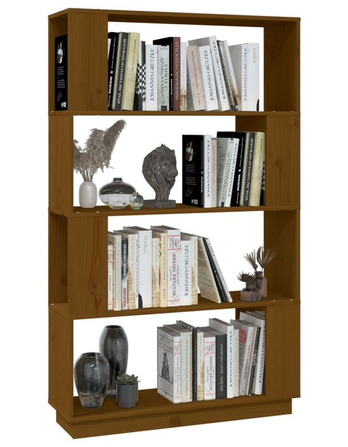 Загрузите изображение в средство просмотра галереи, Bibliotecă/Separator cameră maro miere, 80x25x132 cm lemn pin Lando - Lando
