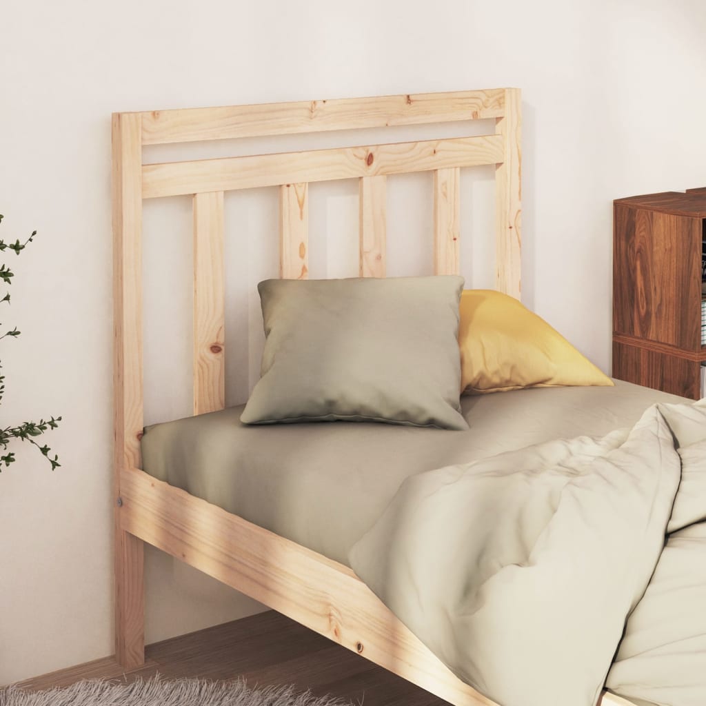 Tăblie de pat, 81x4x100 cm, lemn masiv de pin - Lando
