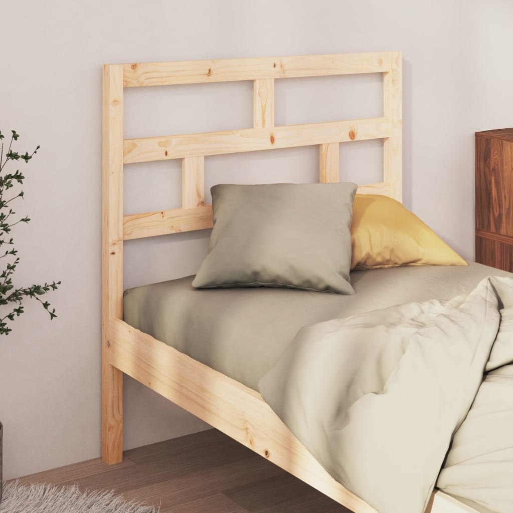 Tăblie de pat, 81x4x100 cm, lemn masiv de pin - Lando