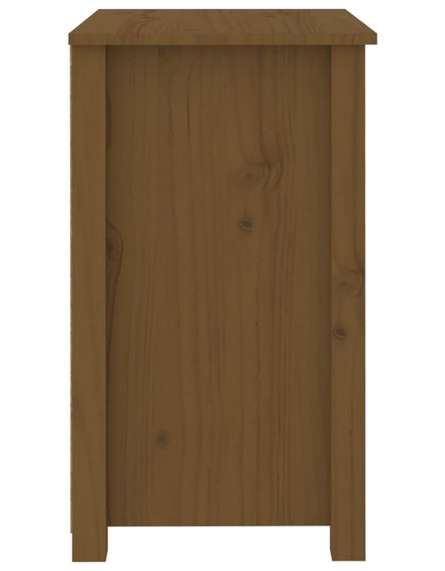 Загрузите изображение в средство просмотра галереи, Noptieră, maro miere, 50x35x61,5 cm, lemn masiv de pin - Lando
