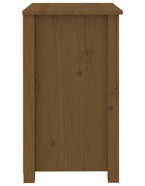 Încărcați imaginea în vizualizatorul Galerie, Noptiere, 2 buc, maro miere, 50x35x61,5 cm, lemn masiv de pin - Lando
