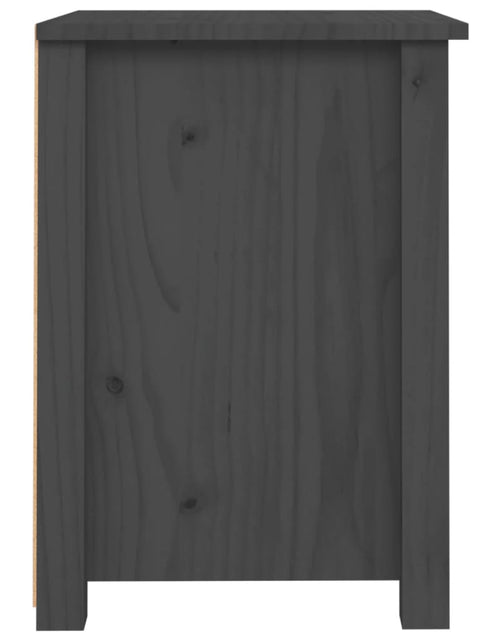 Загрузите изображение в средство просмотра галереи, Noptieră, gri, 40x35x49 cm, lemn masiv de pin - Lando
