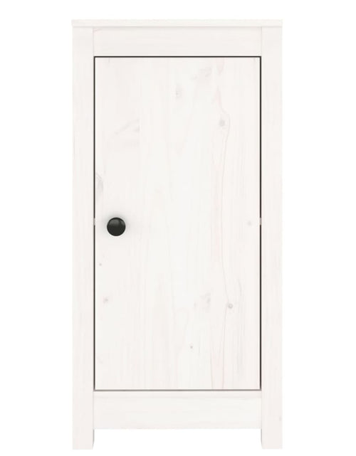 Загрузите изображение в средство просмотра галереи, Servantă, alb, 40x35x80 cm, lemn masiv de pin Lando - Lando
