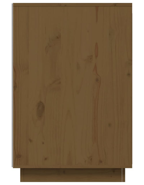 Încărcați imaginea în vizualizatorul Galerie, Birou, maro miere, 140x50x75 cm, lemn masiv de pin - Lando
