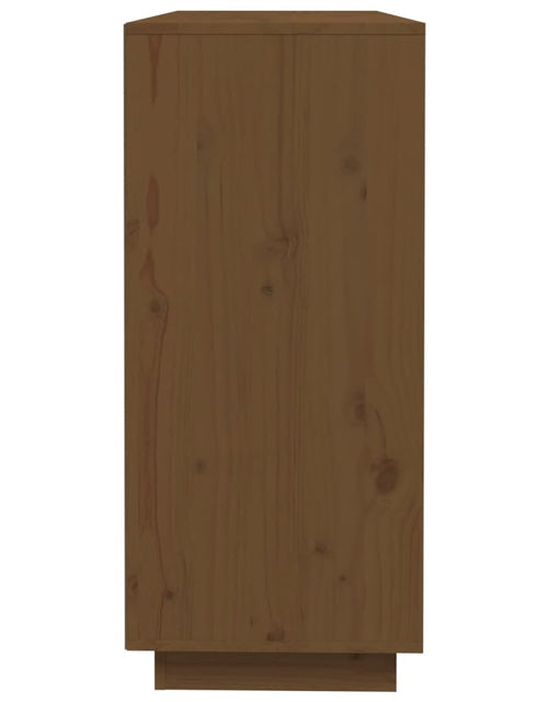 Загрузите изображение в средство просмотра галереи, Servantă, maro miere, 110,5x35x80 cm, lemn masiv de pin Lando - Lando
