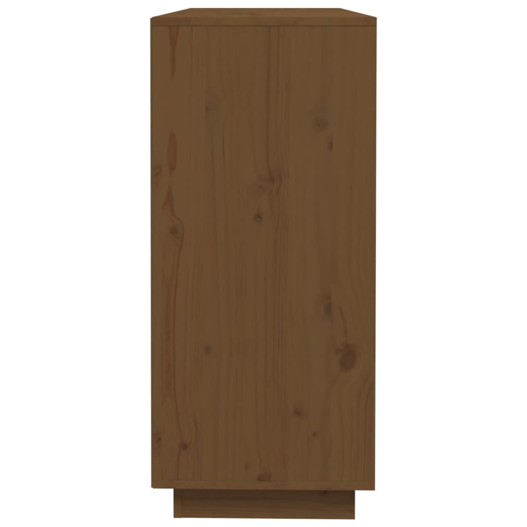 Servantă, maro miere, 110,5x35x80 cm, lemn masiv de pin Lando - Lando