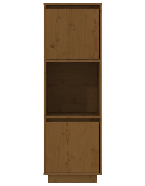 Загрузите изображение в средство просмотра галереи, Servantă, maro miere, 38x35x117 cm, lemn masiv de pin Lando - Lando
