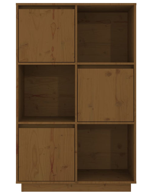Загрузите изображение в средство просмотра галереи, Dulap înalt, maro miere, 74x35x117 cm, lemn masiv de pin Lando - Lando

