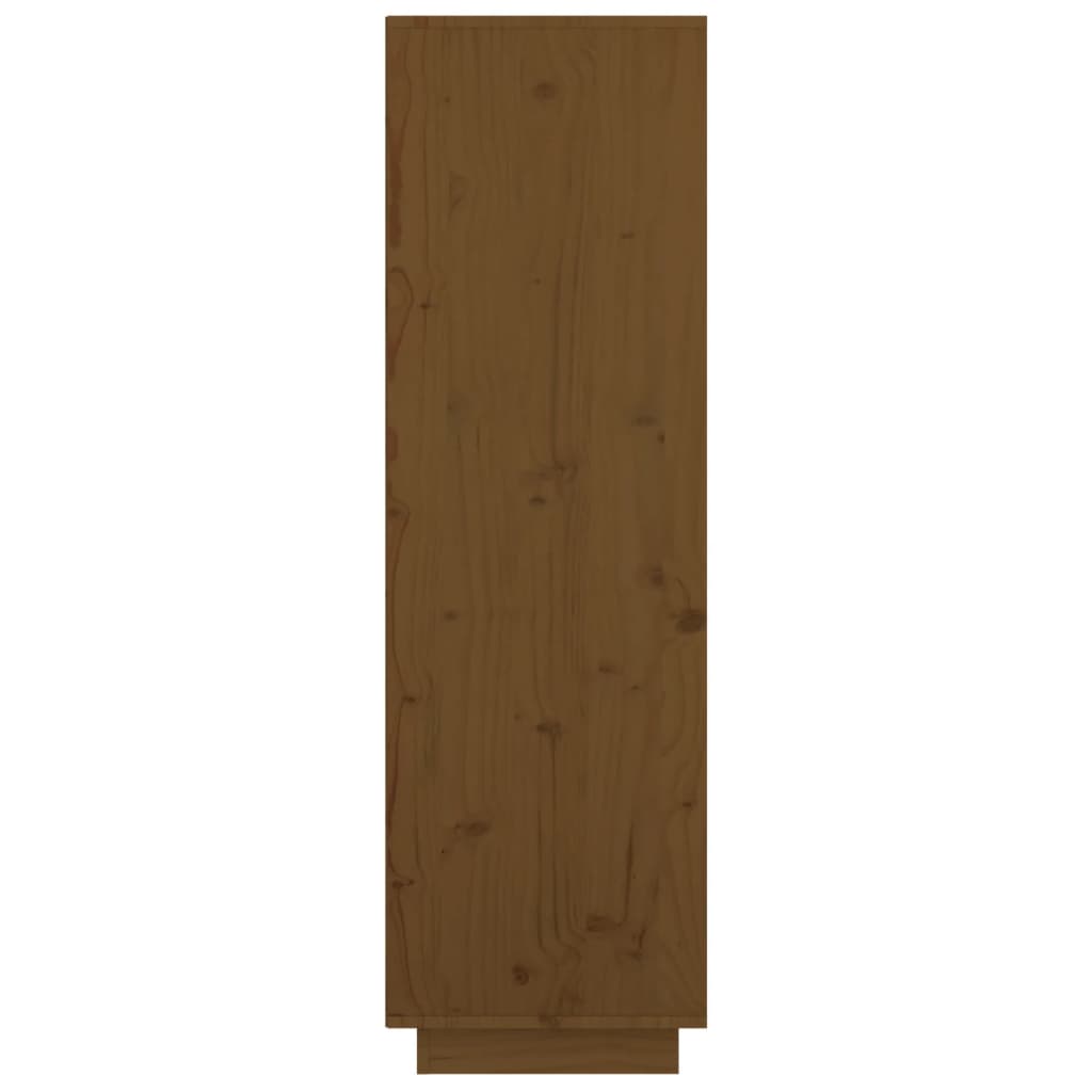 Dulap înalt, maro miere, 74x35x117 cm, lemn masiv de pin Lando - Lando
