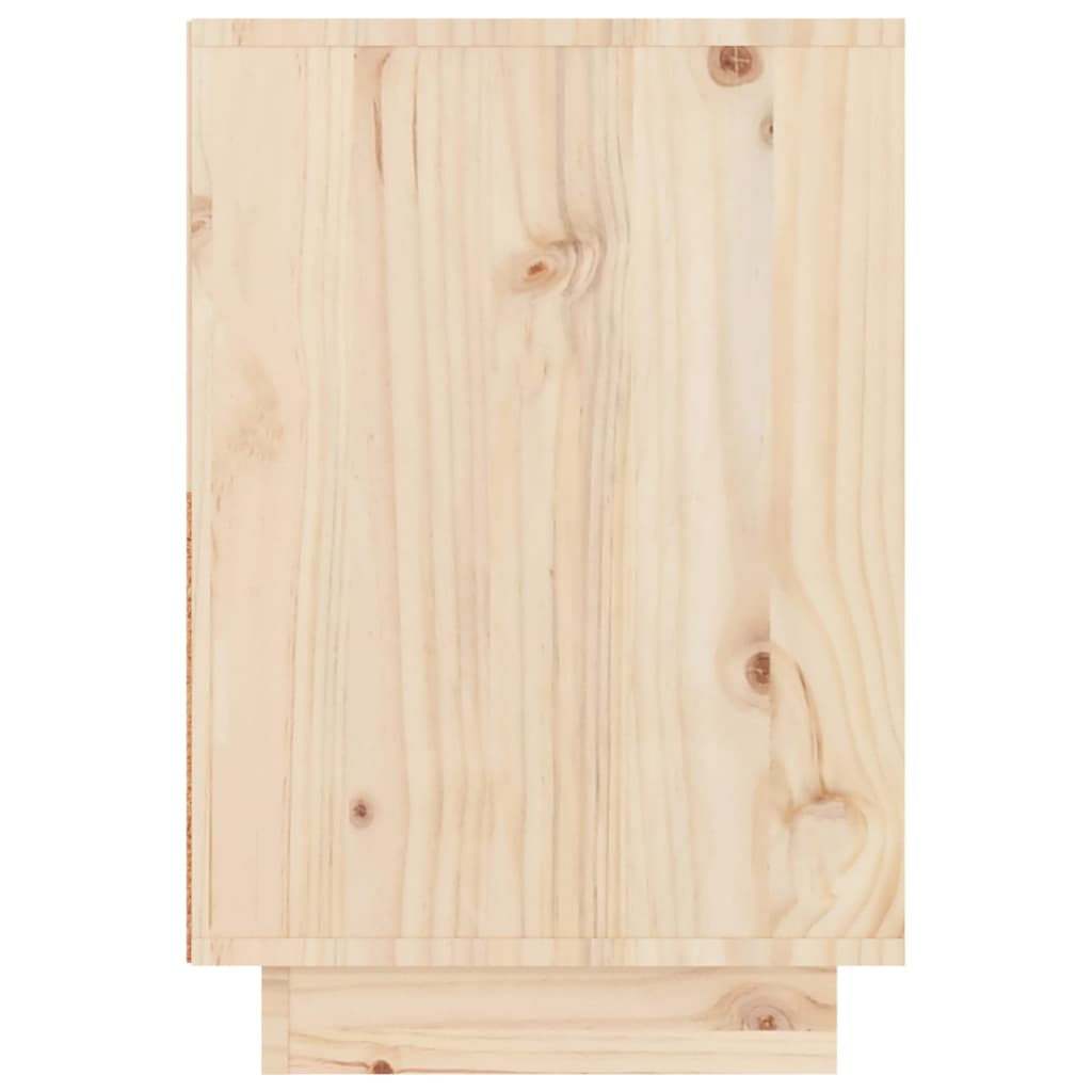 Noptiere, 2 buc., 60x34x51 cm, lemn masiv de pin - Lando