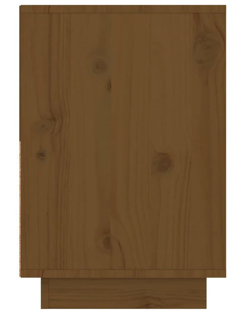 Încărcați imaginea în vizualizatorul Galerie, Noptieră, maro miere, 60x34x51 cm, lemn masiv de pin - Lando
