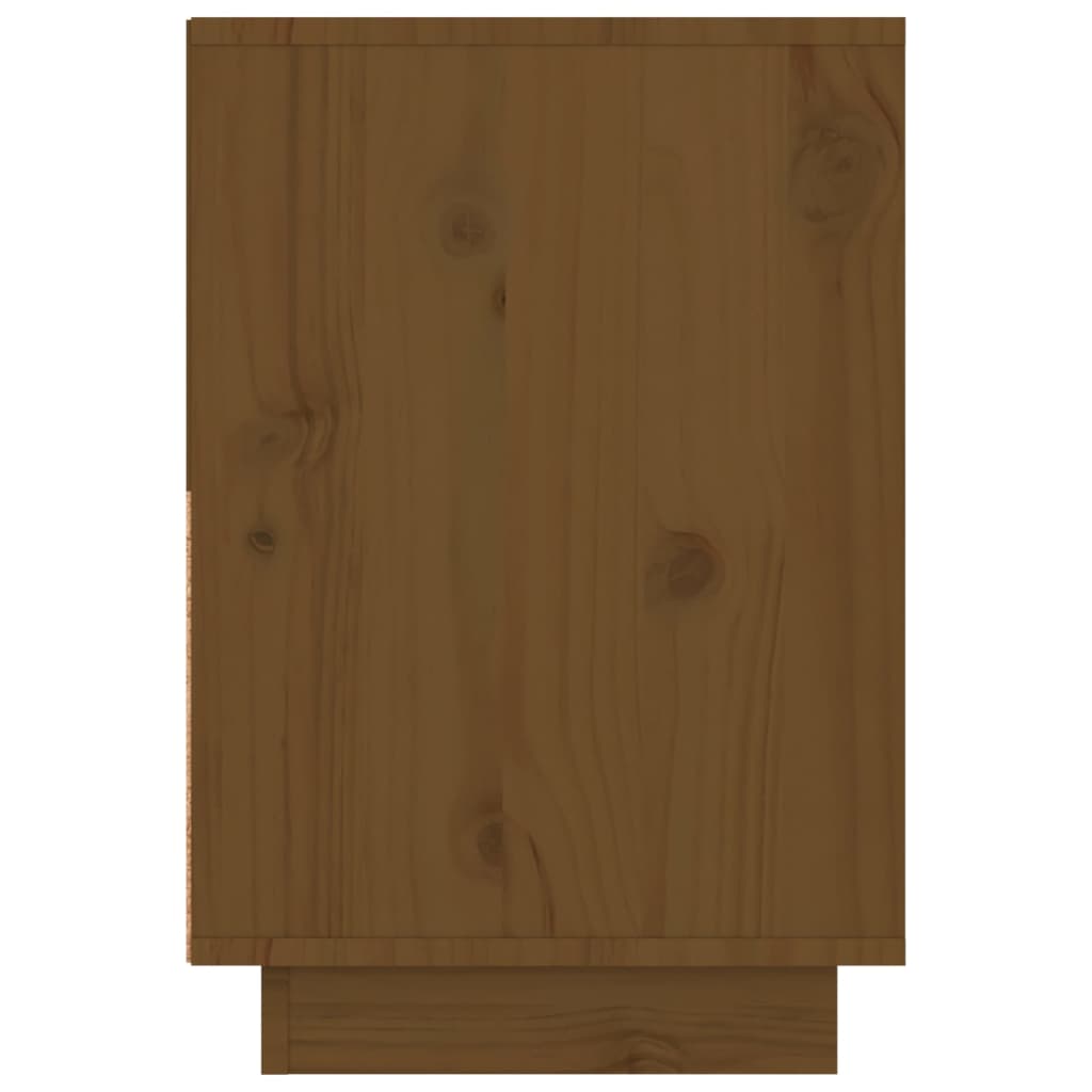 Noptiere, 2 buc, maro miere, 60x34x51 cm, lemn masiv de pin - Lando