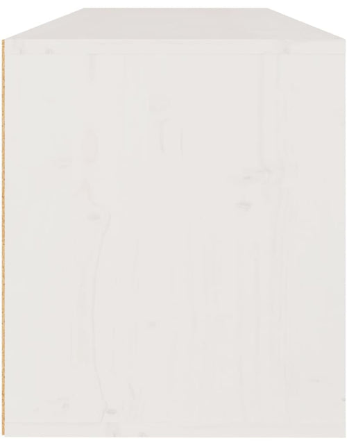 Încărcați imaginea în vizualizatorul Galerie, Comode TV, 3 buc., alb, lemn masiv de pin Lando - Lando
