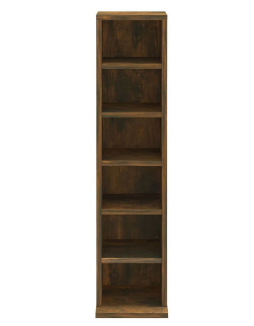 Încărcați imaginea în vizualizatorul Galerie, Dulap CD-uri, stejar fumuriu, 21x20x88 cm, lemn prelucrat - Lando
