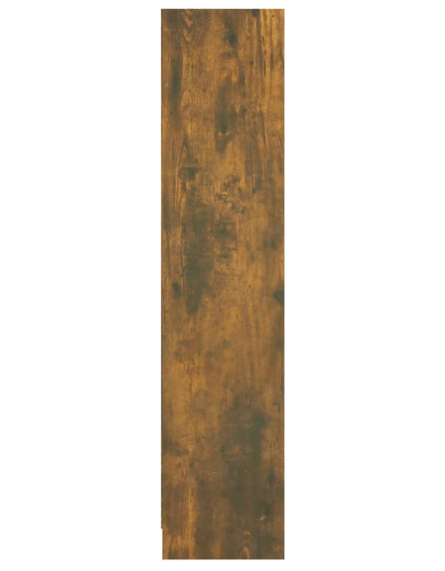 Încărcați imaginea în vizualizatorul Galerie, Bibliotecă, stejar fumuriu, 60x24x109 cm, lemn prelucrat Lando - Lando
